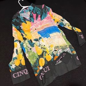 H&M Limited Edition Printed Blouse